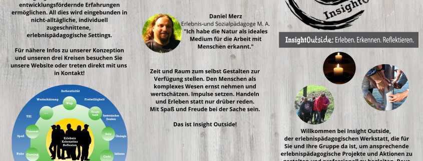 Info-Faltblatt Außenseite