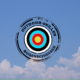 Stempelbild mit Zielscheibe