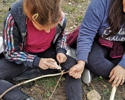 Workshops - Steinzeit im Steinbruch