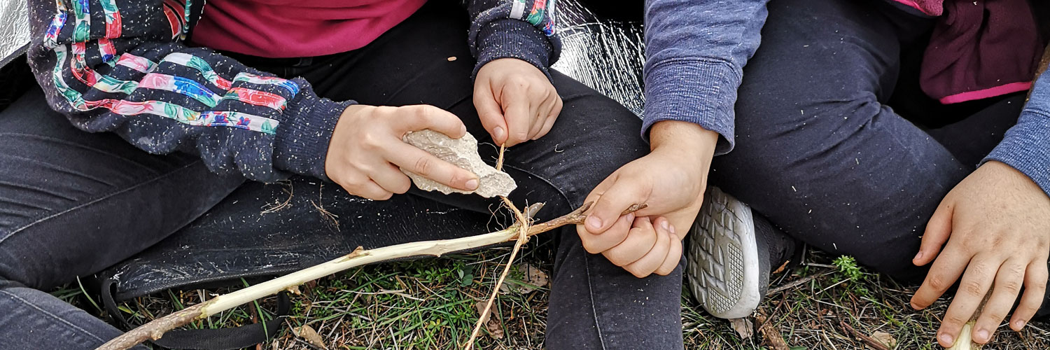 Workshops - Steinzeit im Steinbruch